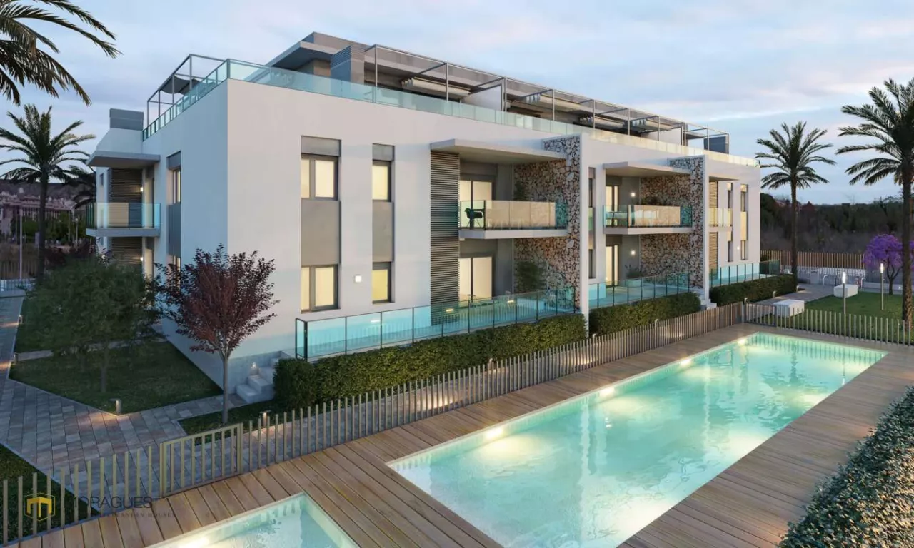 Nieuwbouw benedenwoning te koop in Jávea. - 2/9