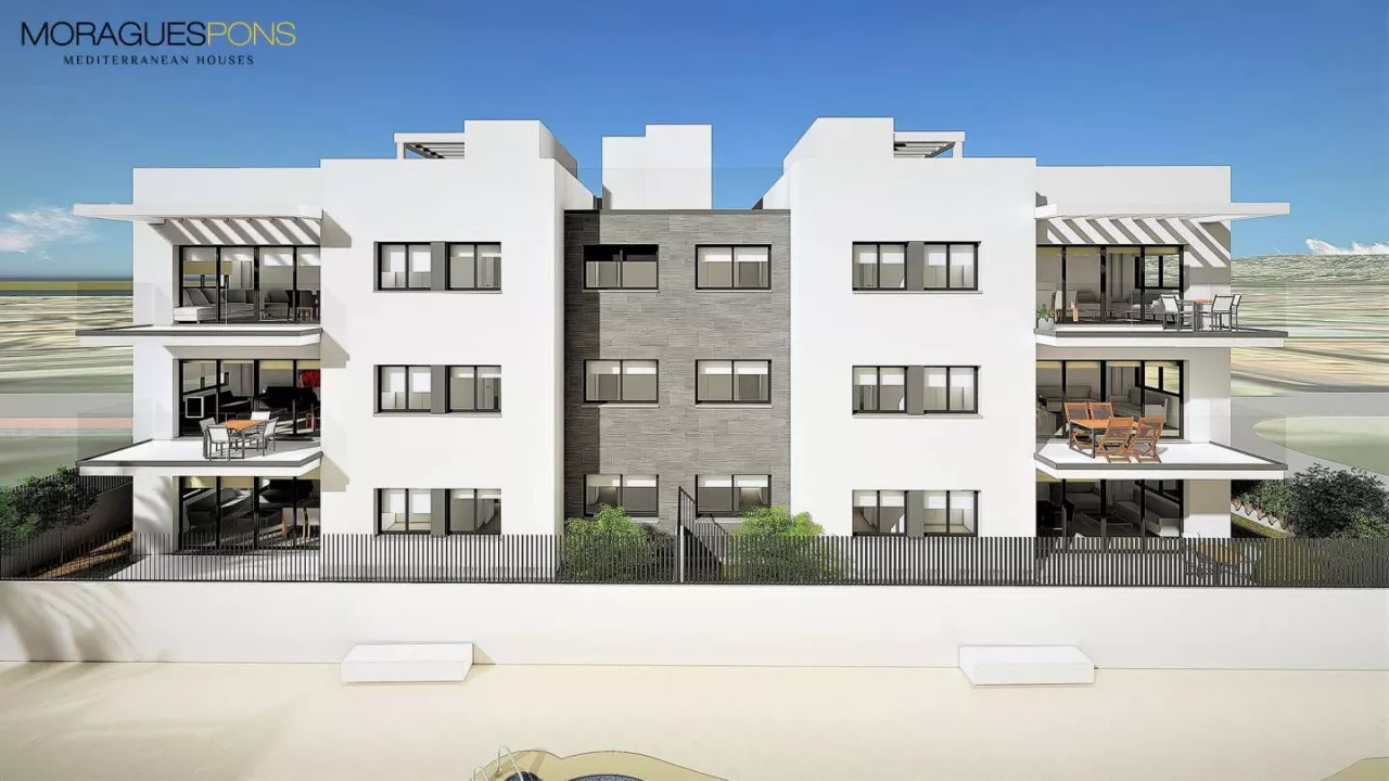 Se vende apartamento en planta primera con terraza en Residencial Tenis de Jávea - 1/13