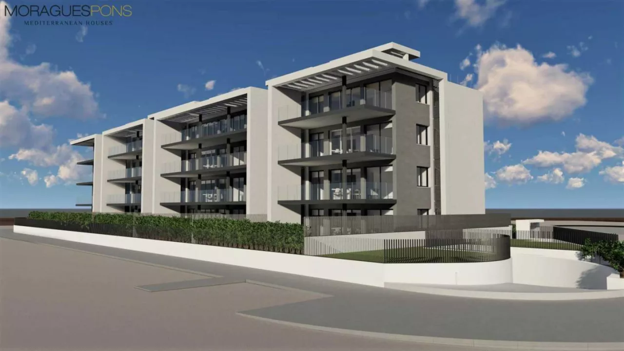 Neu gebaute Erdgeschosswohnung im Bau am Sandstrand von Jávea. - 1/15