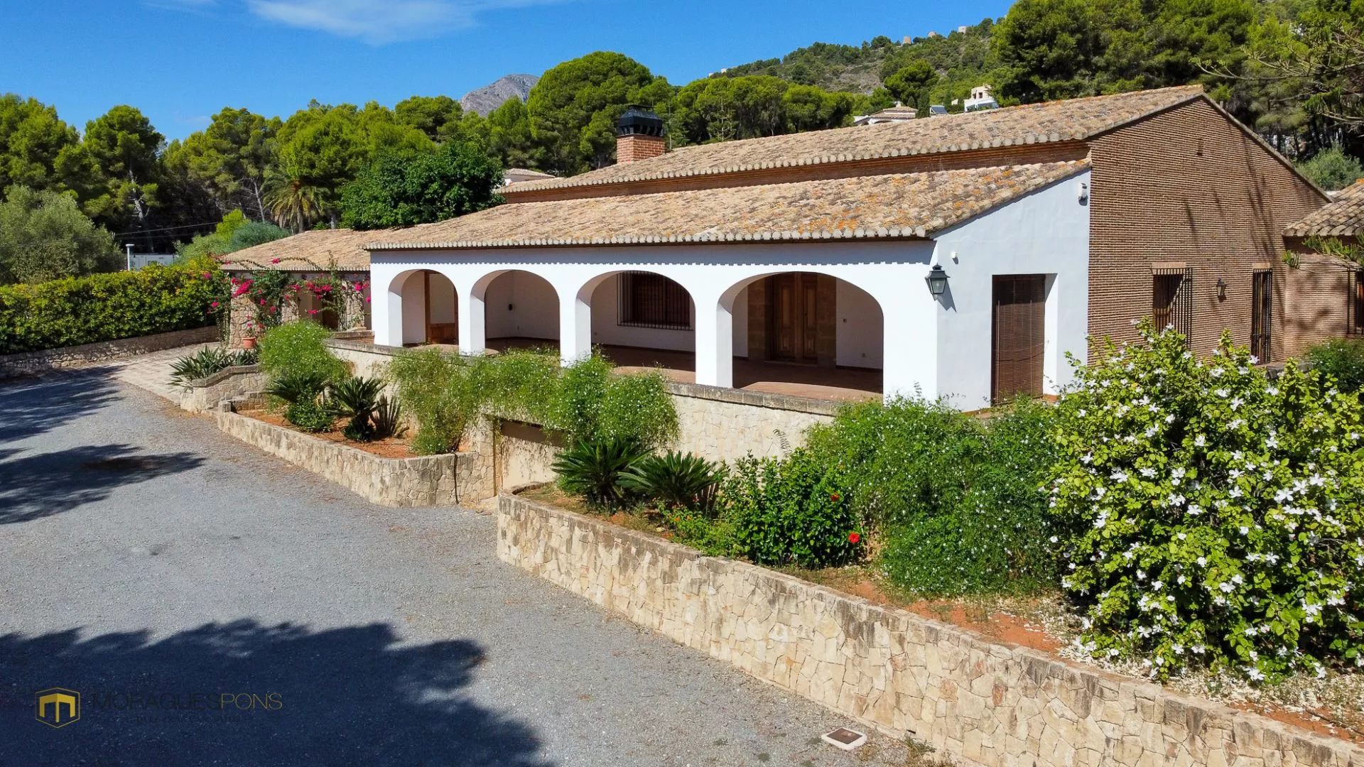 Finca única en el puerto de Jávea