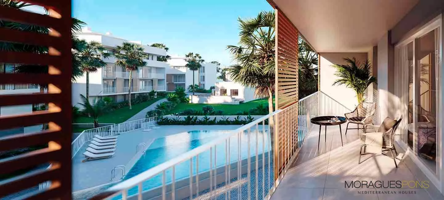Vivienda en planta primera de la Promoción UNIC Jávea