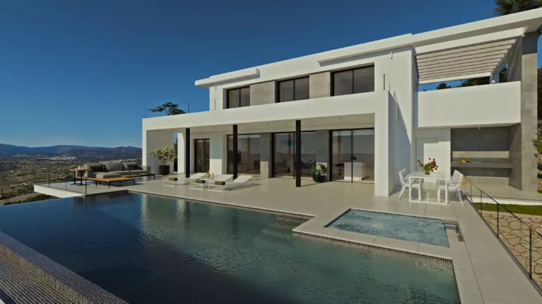 Villa Luna chalet de lujo moderno en venta en Residencial Jazmines - 2/7