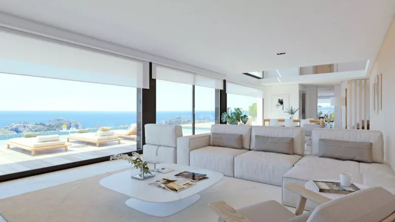 Villa Marblau chalet de lujo en Residencial Jazmines Cumbre del Sol - 4/12