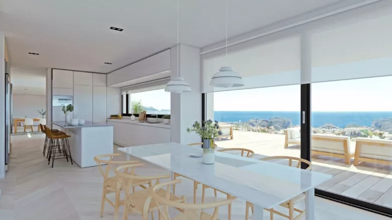 Villa Marblau chalet de lujo en Residencial Jazmines Cumbre del Sol - 5/12