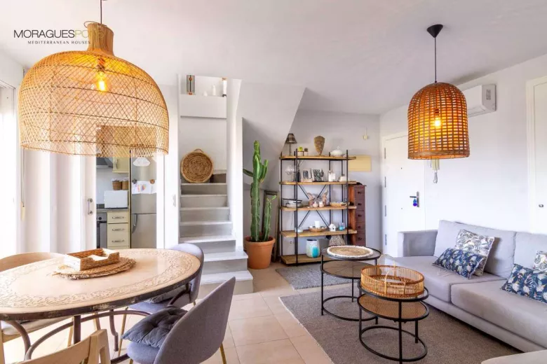 A louer ce penthouse en duplex de septembre 2024 à juin 2025 à Avenida Augusta , Jávea. - 5/14