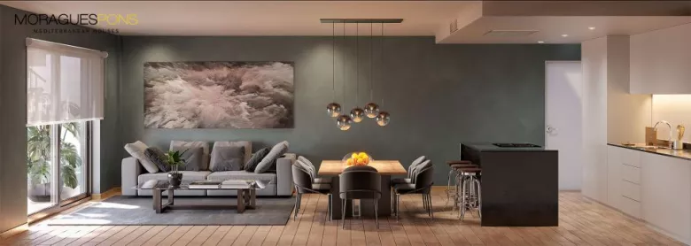 Newly built flat with swimming pool in the port of Jávea