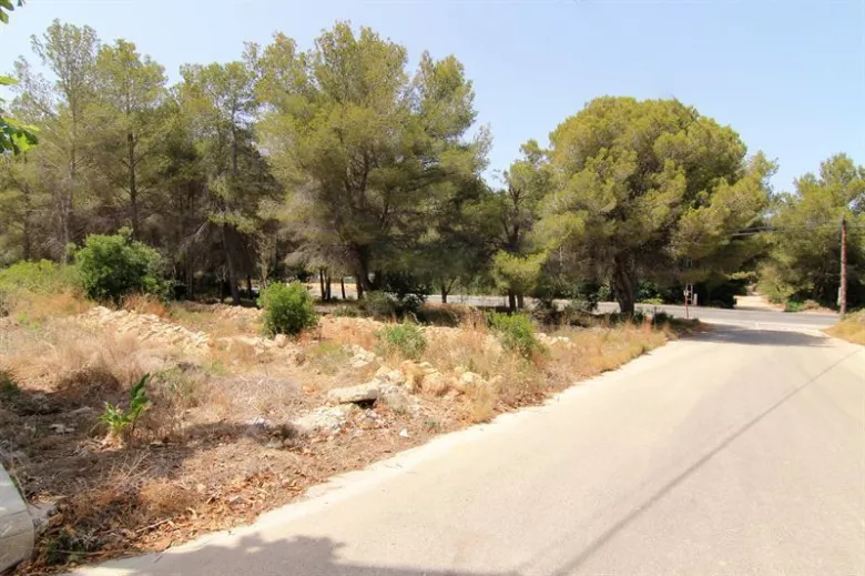 À vendre terrain à Javea pour l’urbanisation de Pinomar