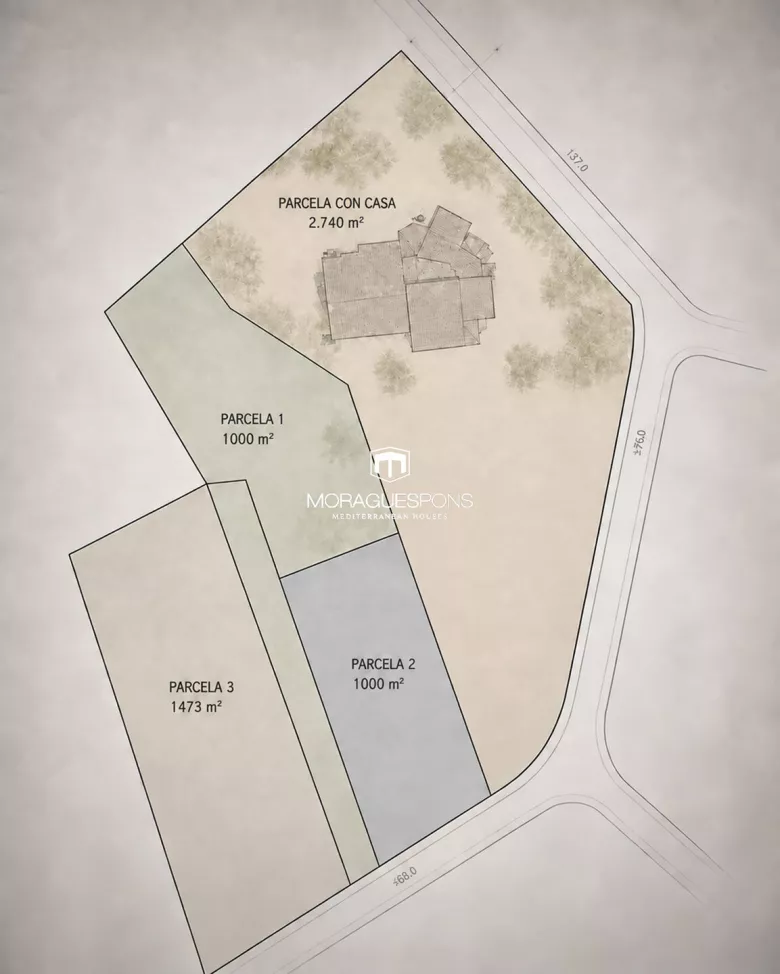 Land package in the Rafalet Urbanisation – Jávea - 3/9