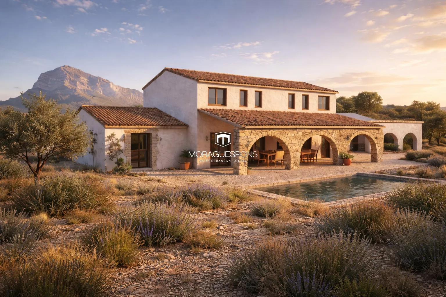 New construction project: Rustic property next to the Jávea Golf Course - 4/11