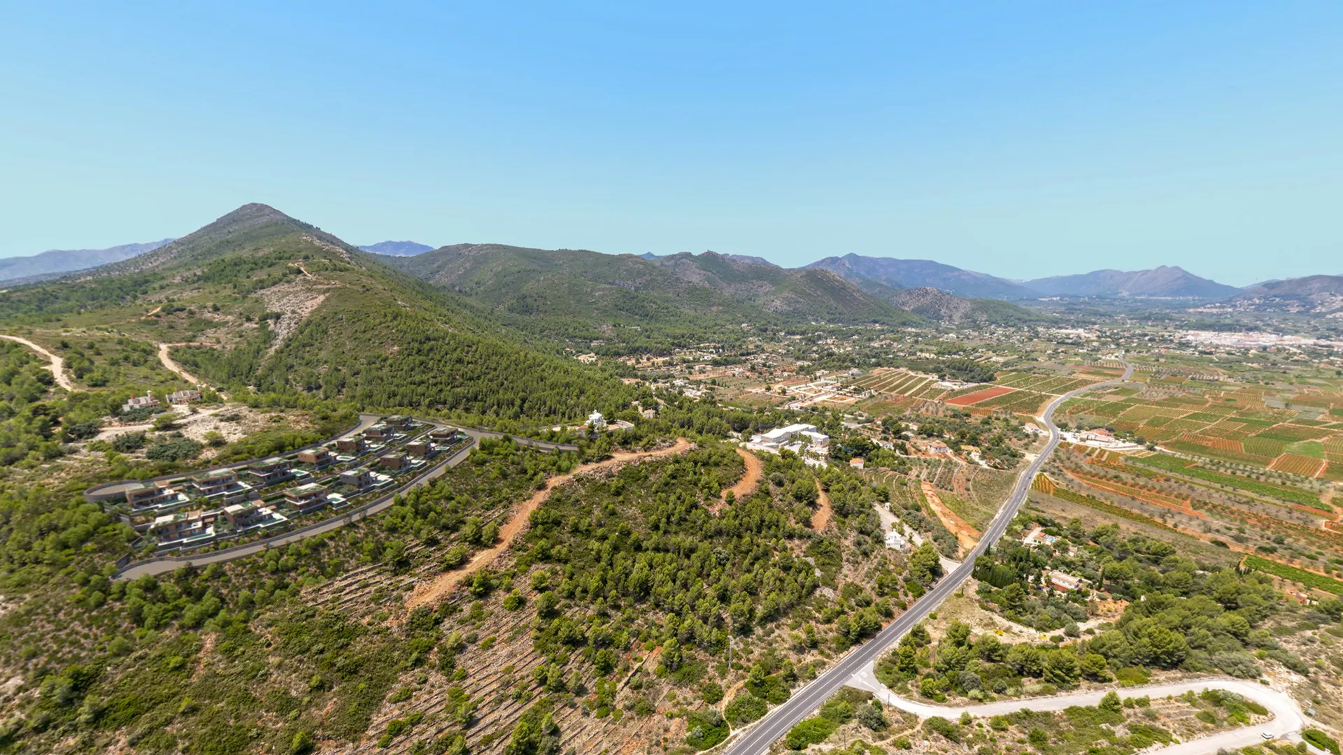 Venta de villas sostenibles de obra nueva en Lliber. - 3/4