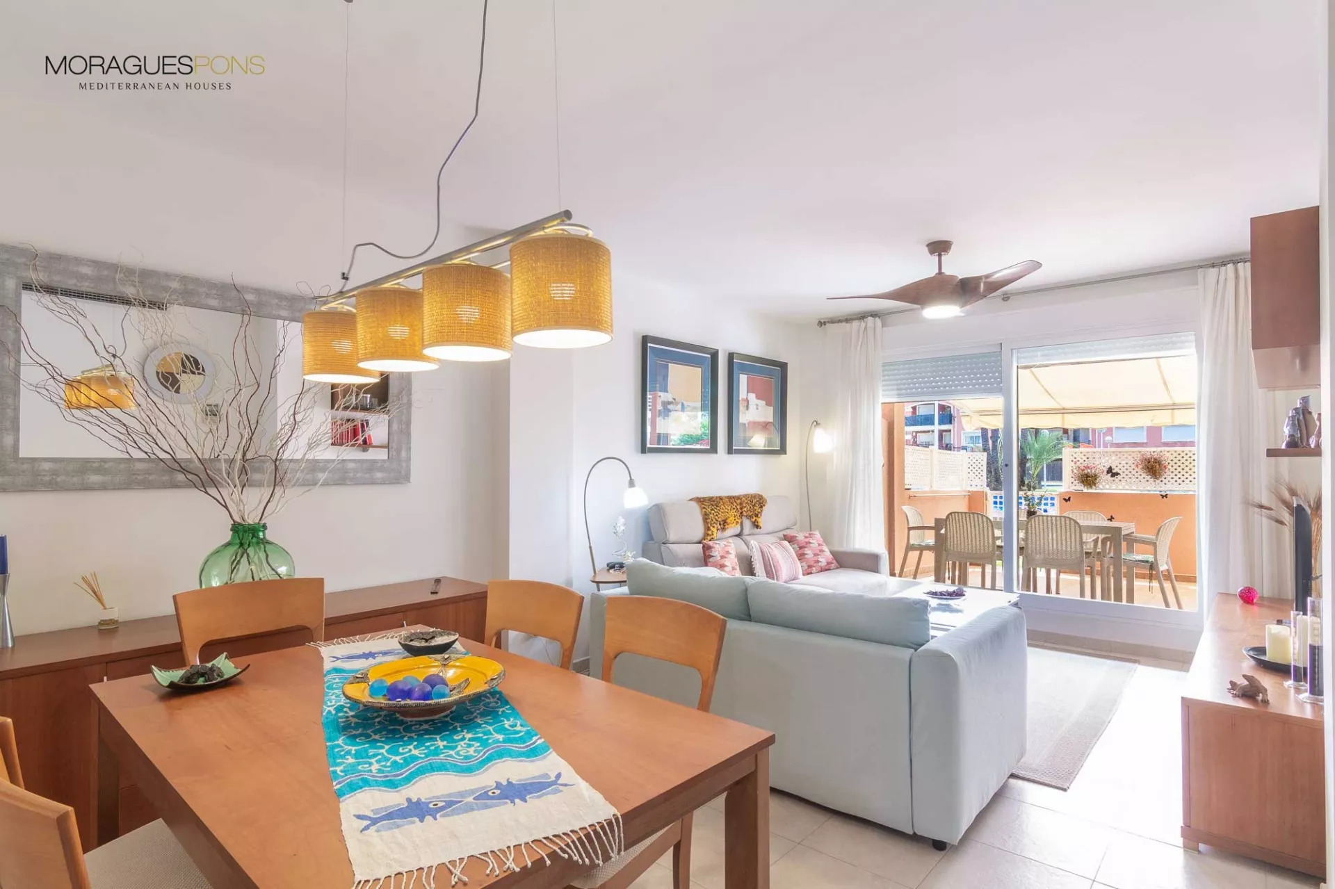 2 slaapkamer begane grond appartement in Arenal voor seizoensverhuur van september `24 tot juni `25 - 1/11