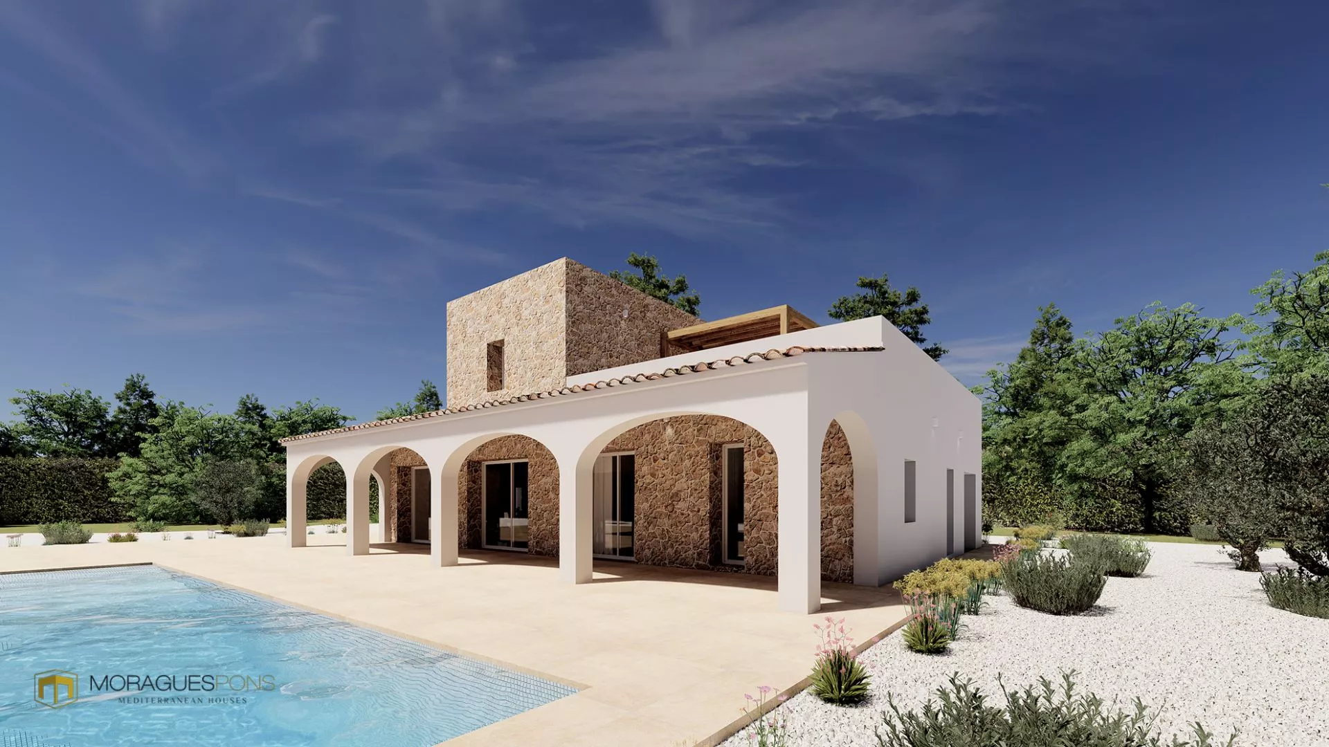 Newly built finca in Benisa