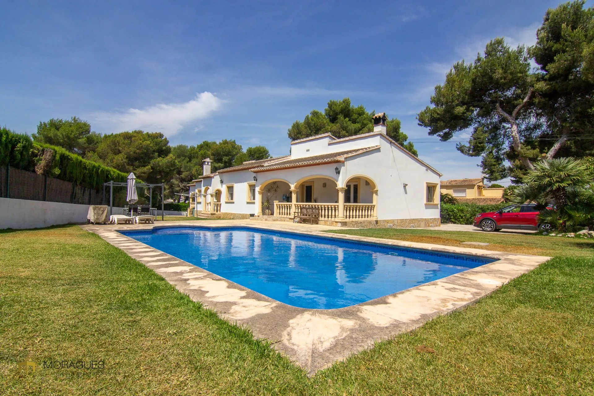 Villa met zwembad dichtbij het strand van la Granadella