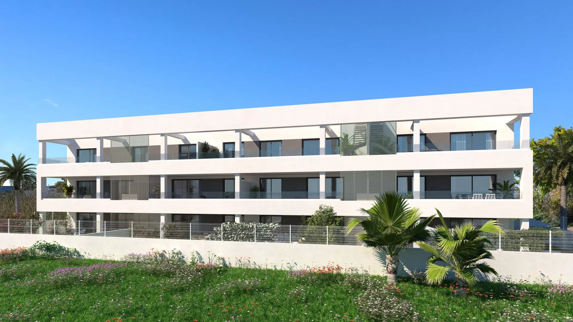 New construction apartment on the ground floor with garden in the port of Jávea - 2/20