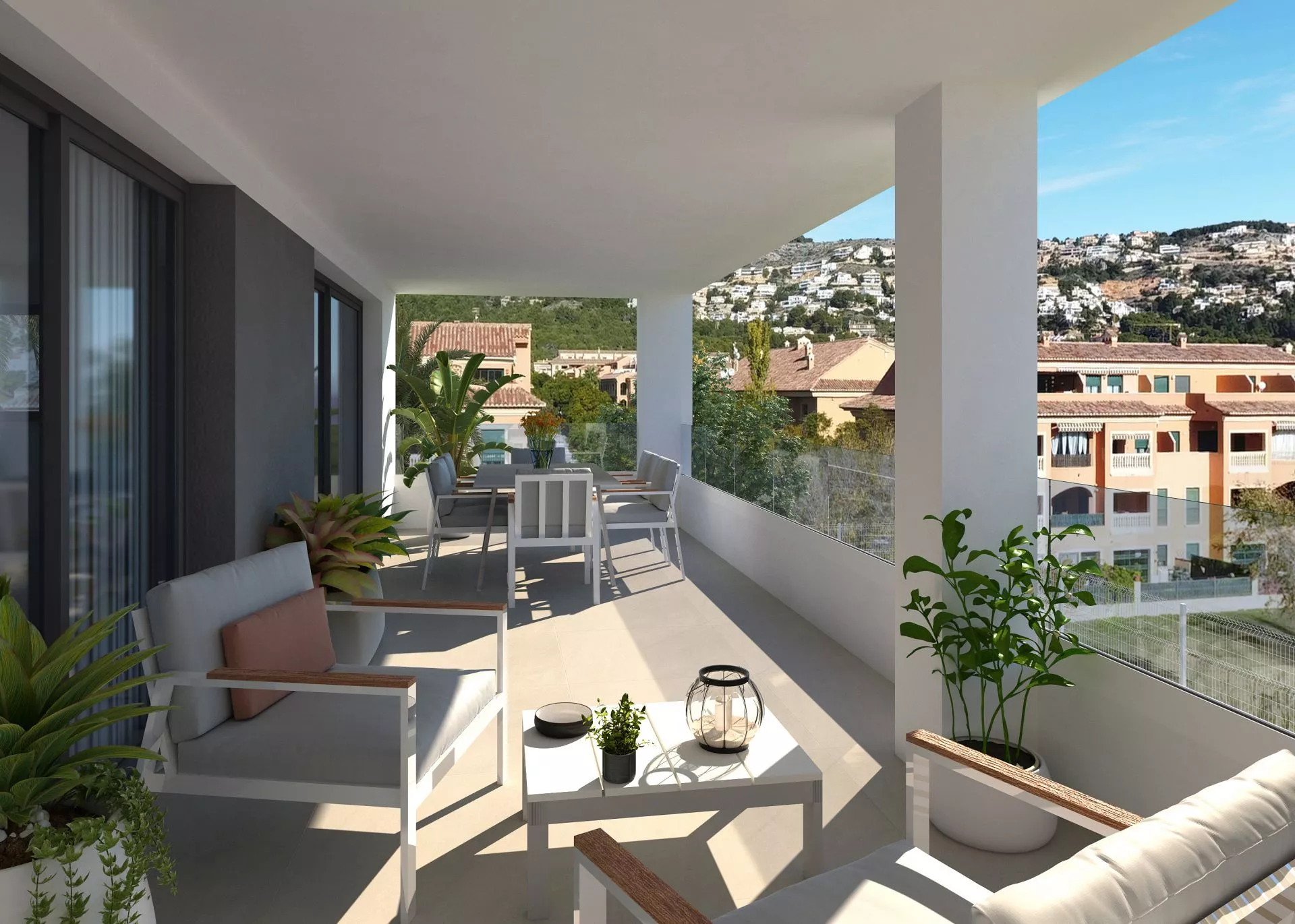 New construction apartment on the ground floor with garden in the port of Jávea - 4/20