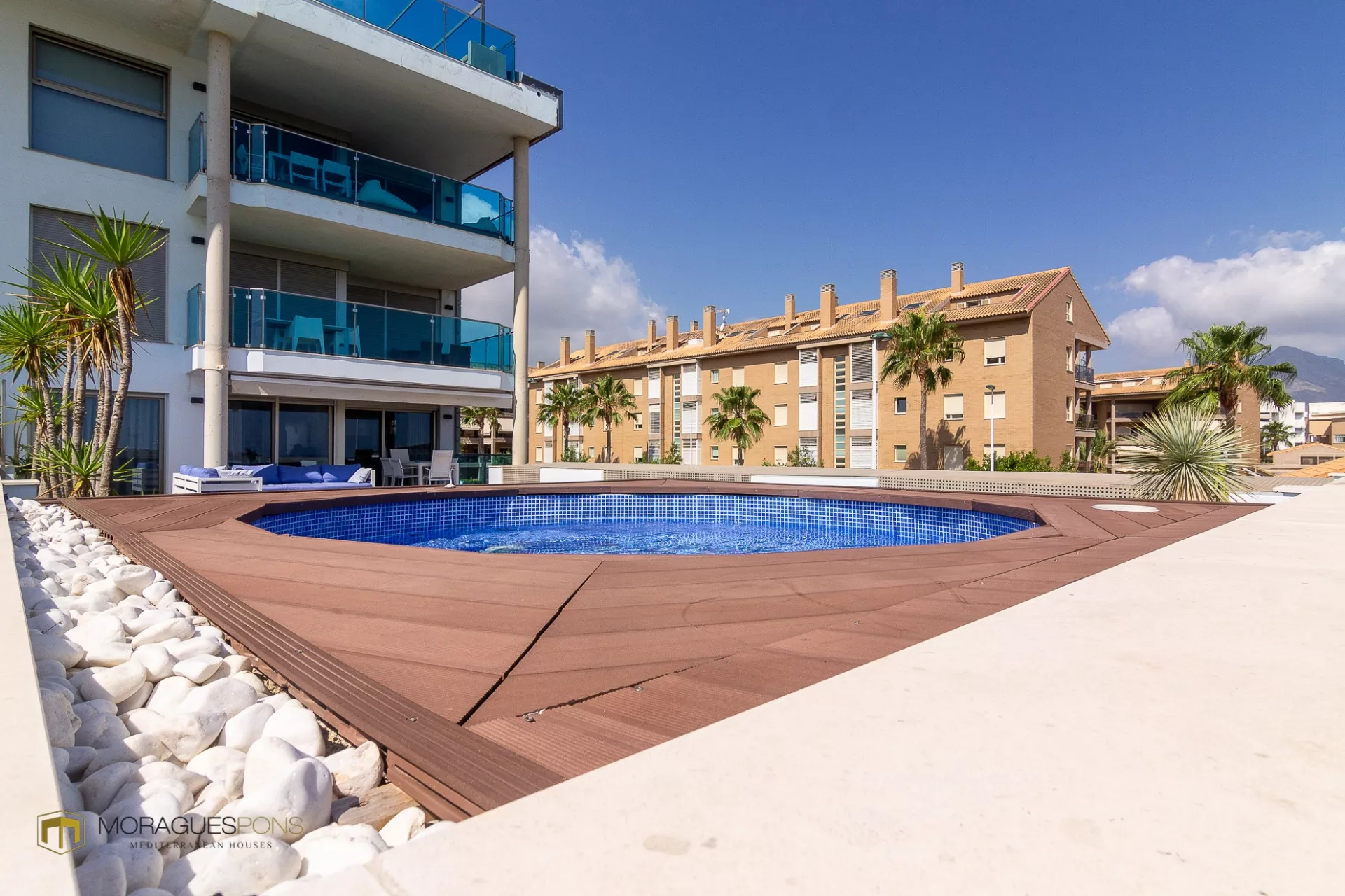 Appartement au rez-de-chaussée avec vue sur la mer et piscine privée à Jávea - 1/31