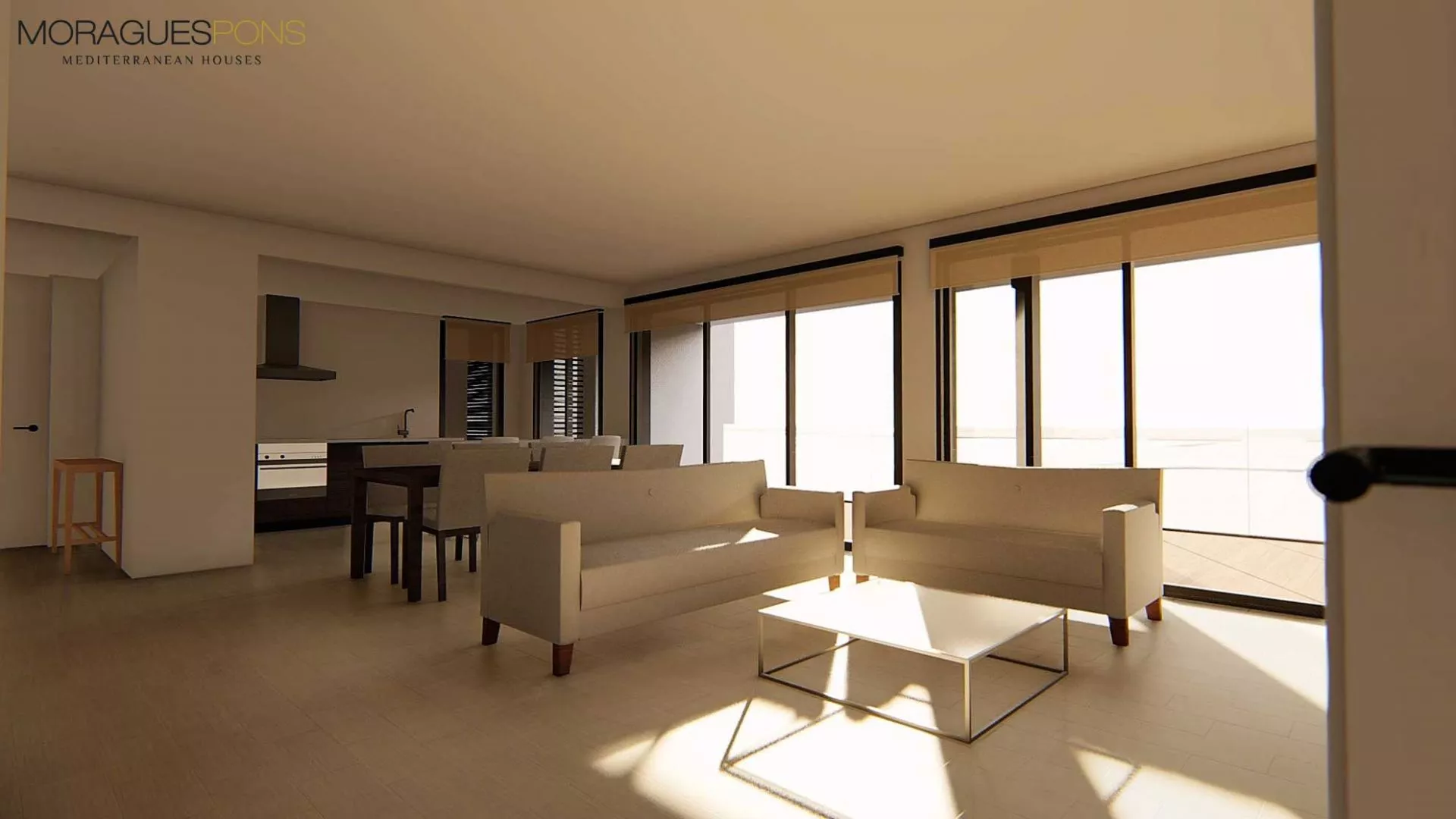 Bajo de obra nueva en construcción en la playa del arenal de Jávea - 3/15