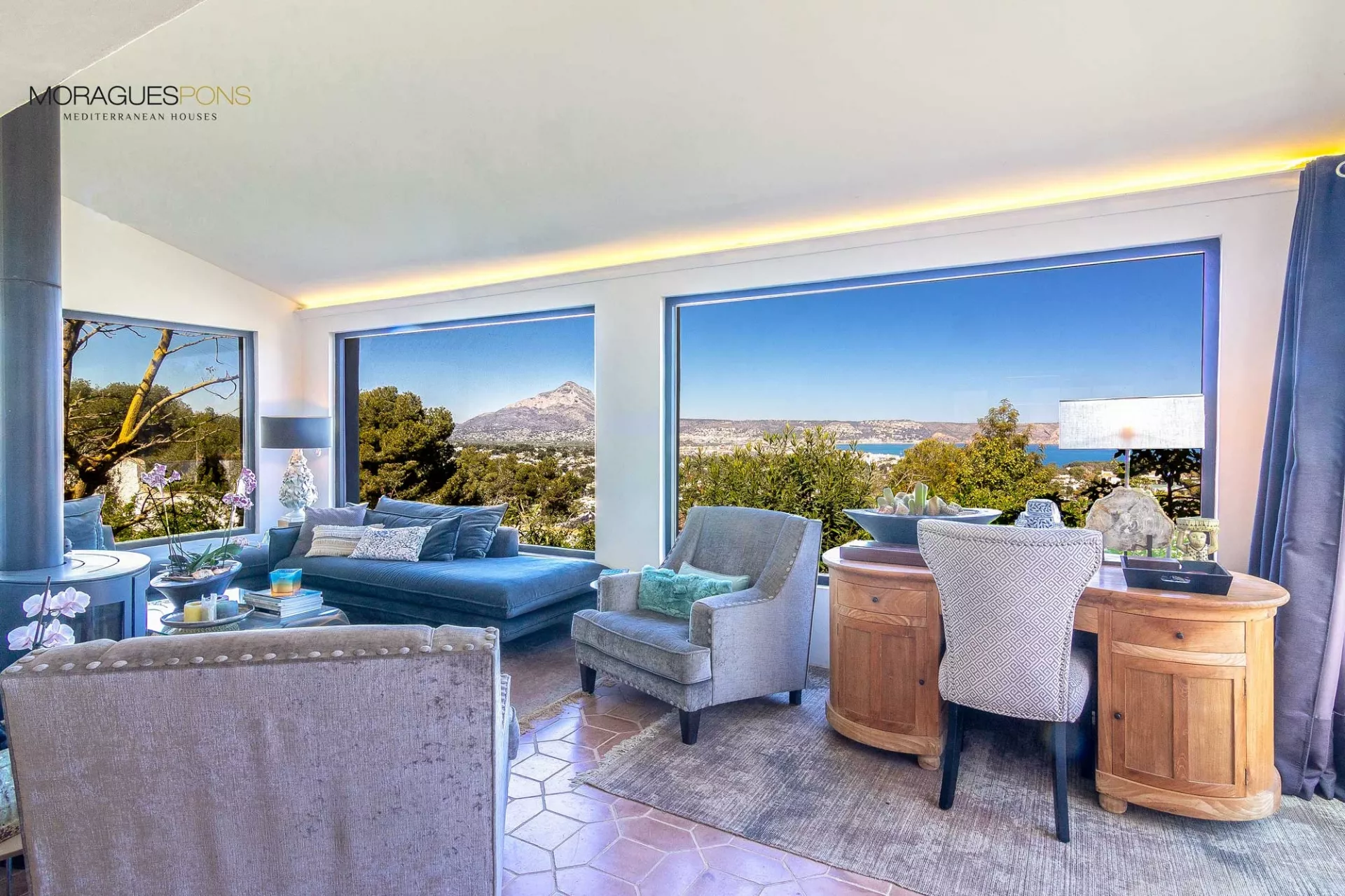 Huis in Jávea met adembenemend panoramisch uitzicht op zee en de Montgó - 5/27