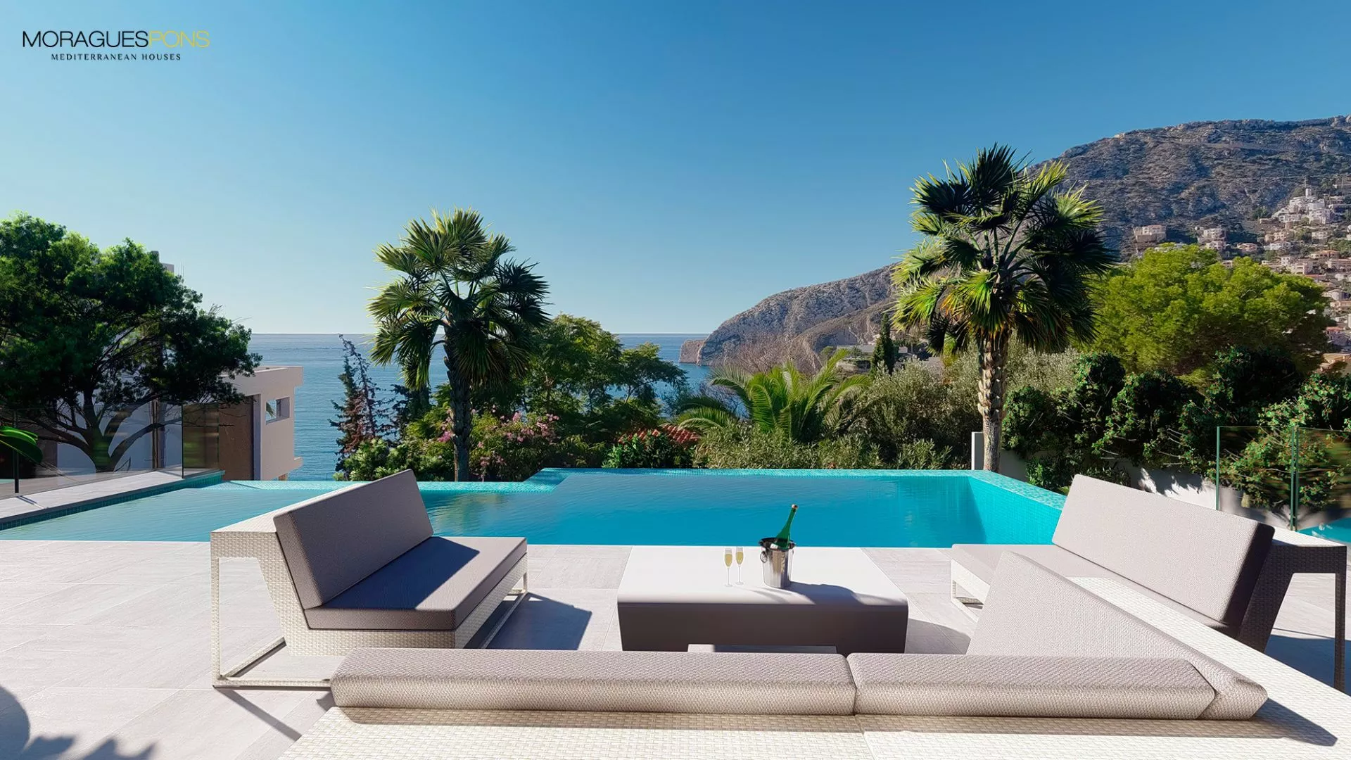 For sale this villa in Calpe in front of the sea - 1/9