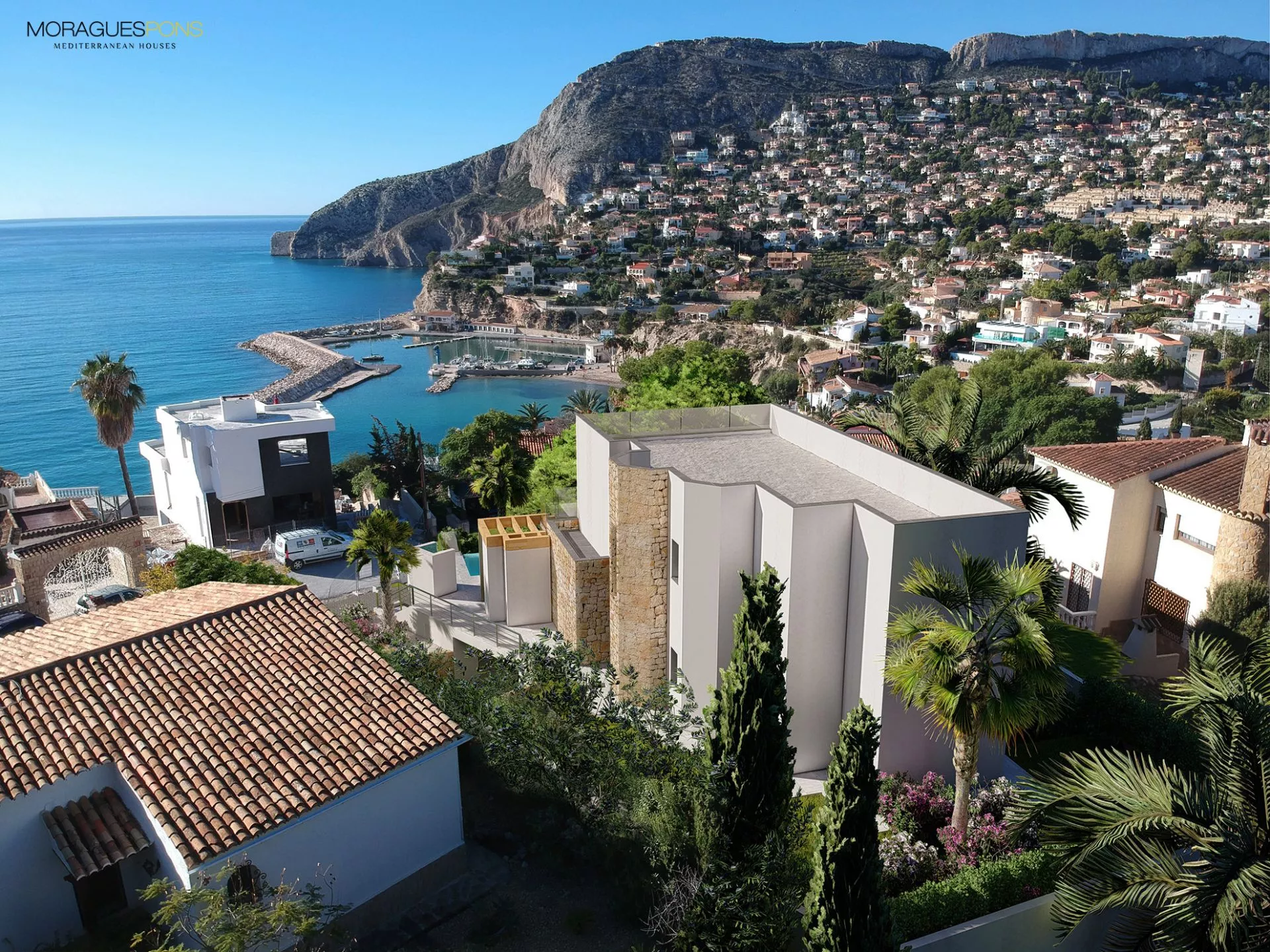 For sale this villa in Calpe in front of the sea - 4/9