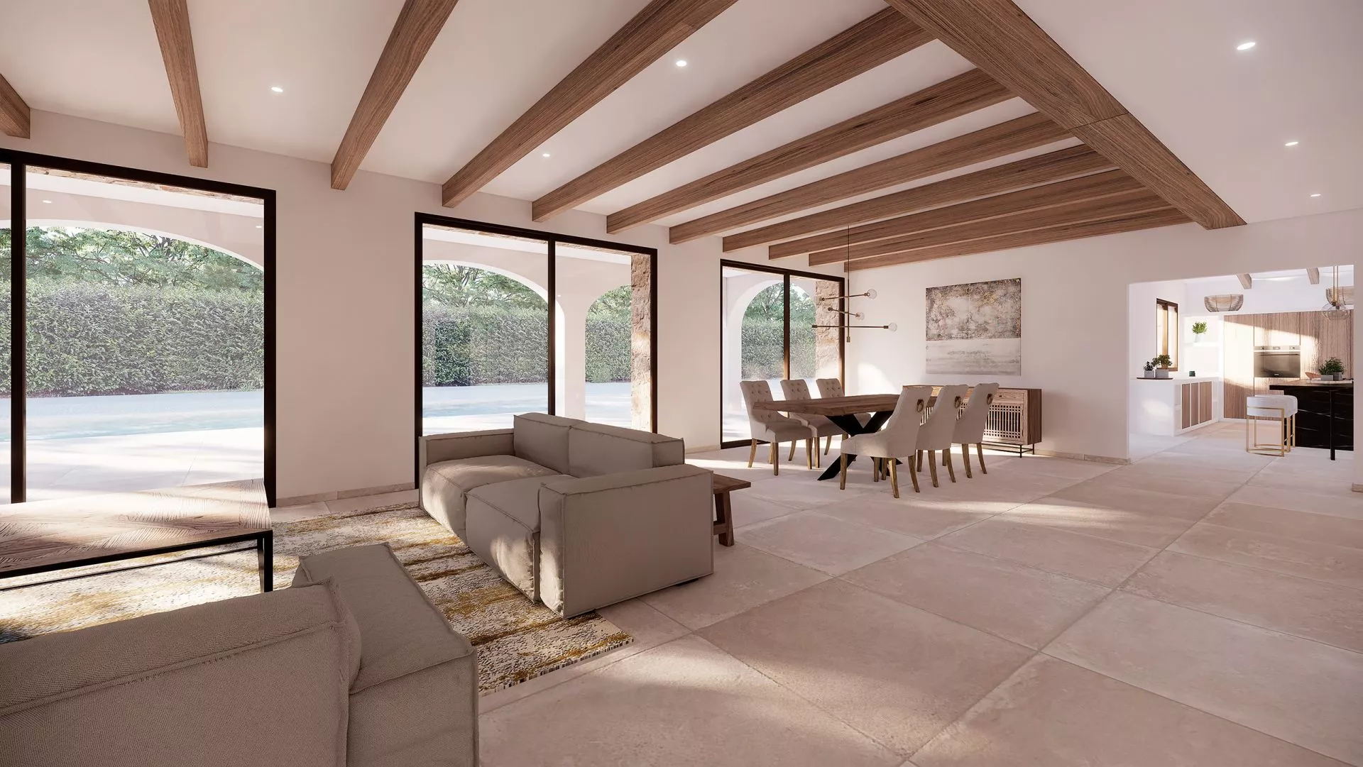 Nieuw gebouwde finca in Benisa