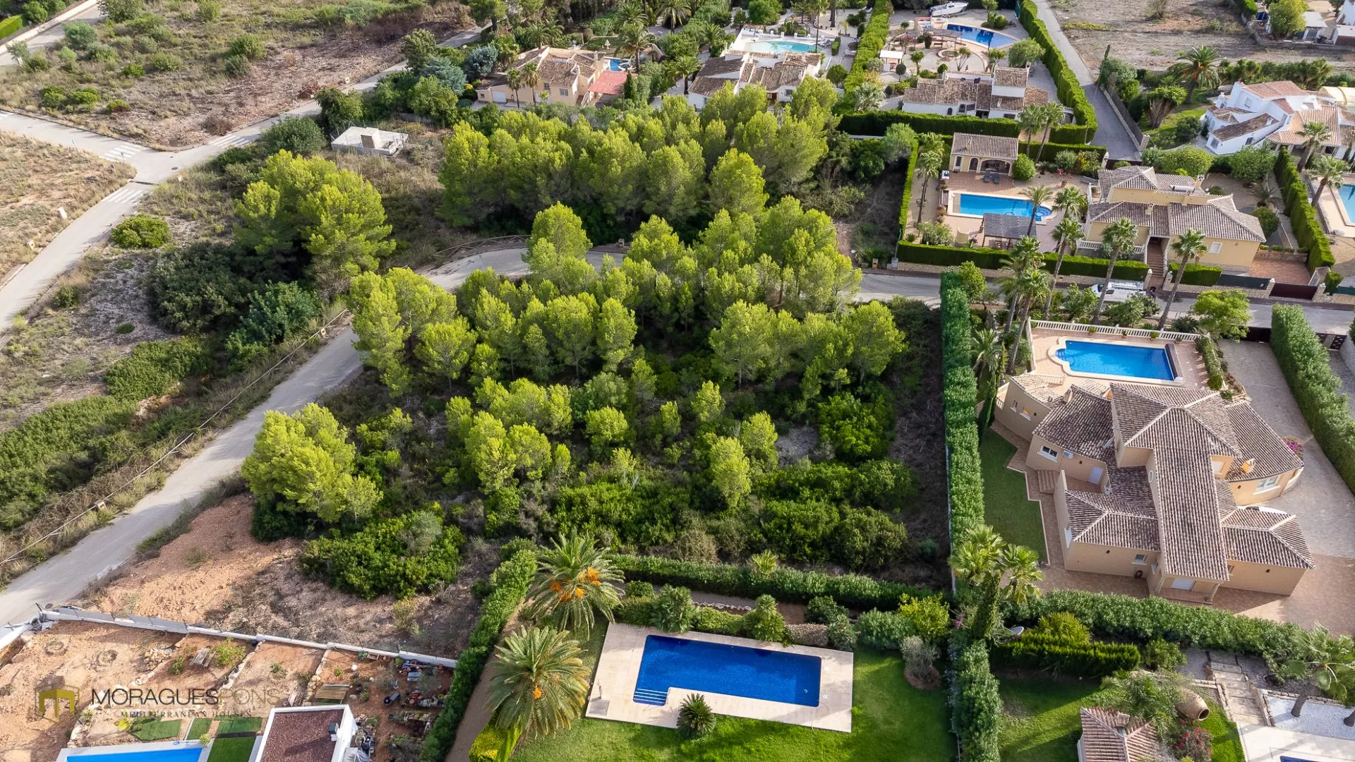 Baugrundstück mit Talblick in Jávea - 1/4