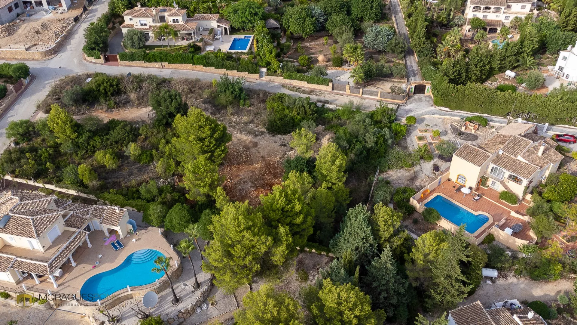 Baugrundstück mit Talblick in Jávea - 1/3