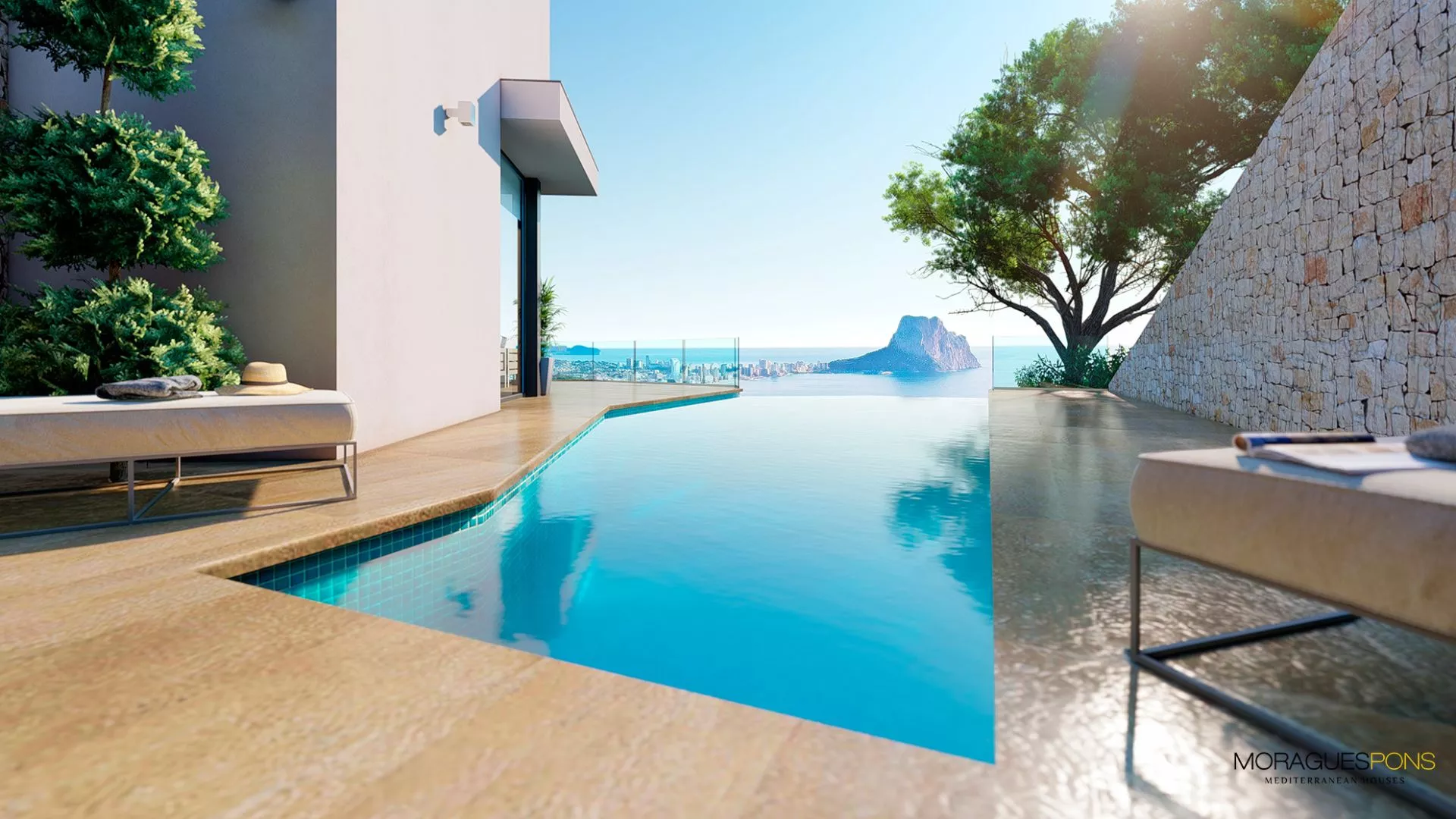 For sale in Calpe luxury villa with sea views - 1/12