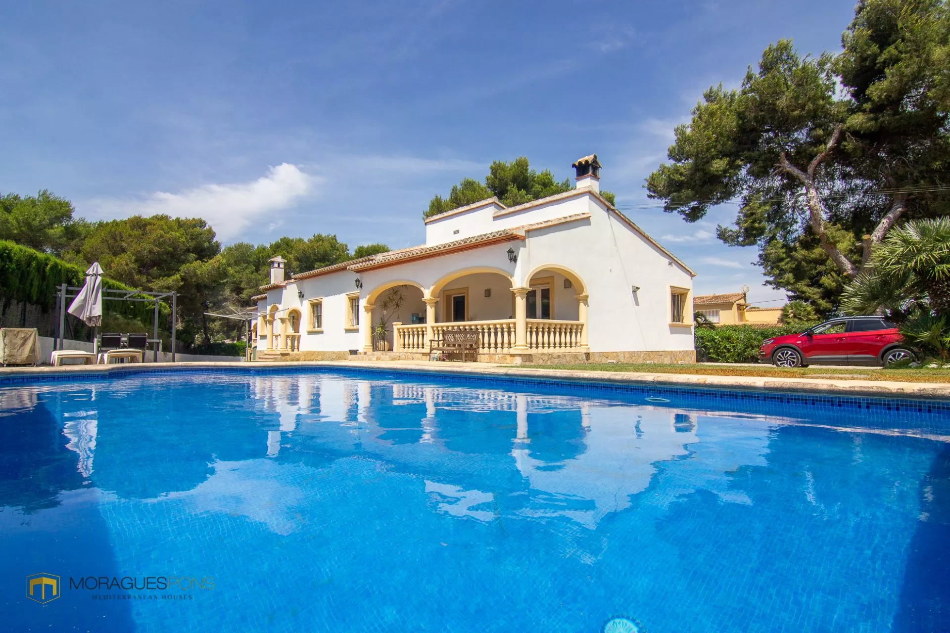 Villa with pool near the beach of la granadella - 2/38