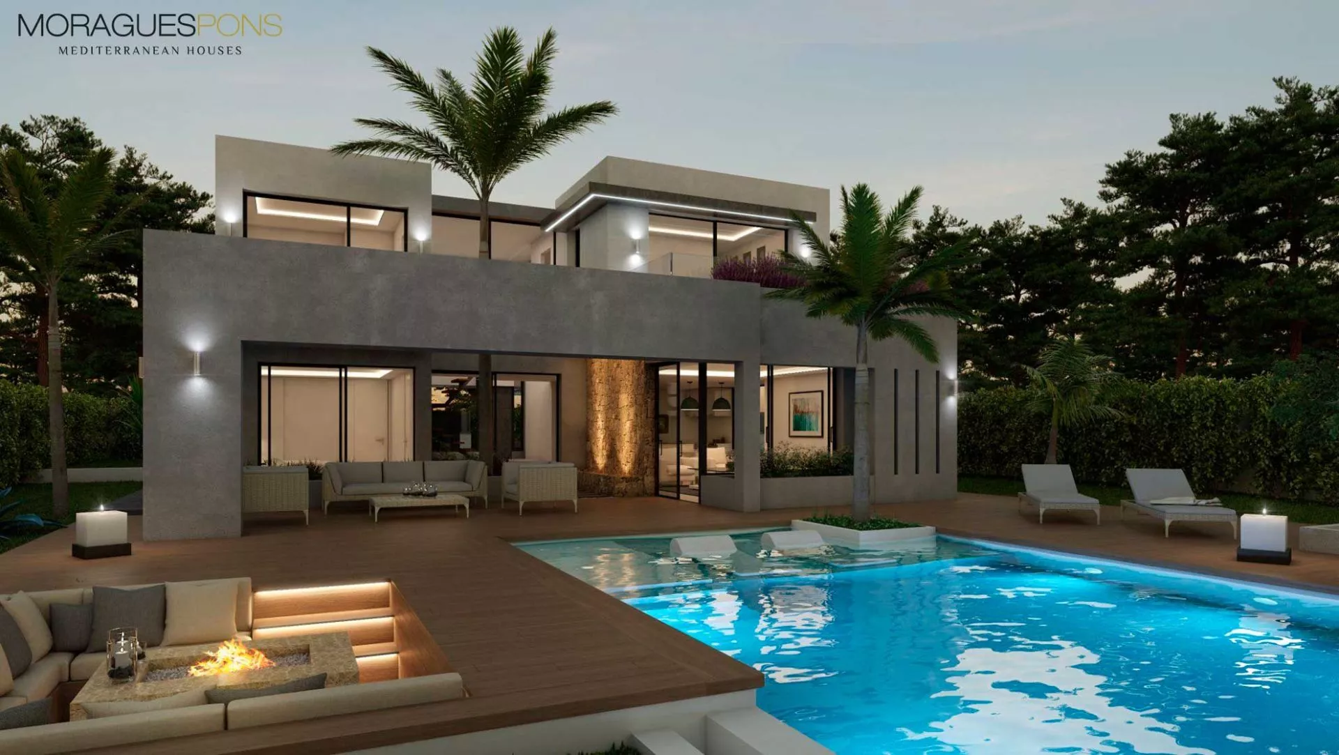 Villa de obra nueva en construcción en la Guardia - 1/6