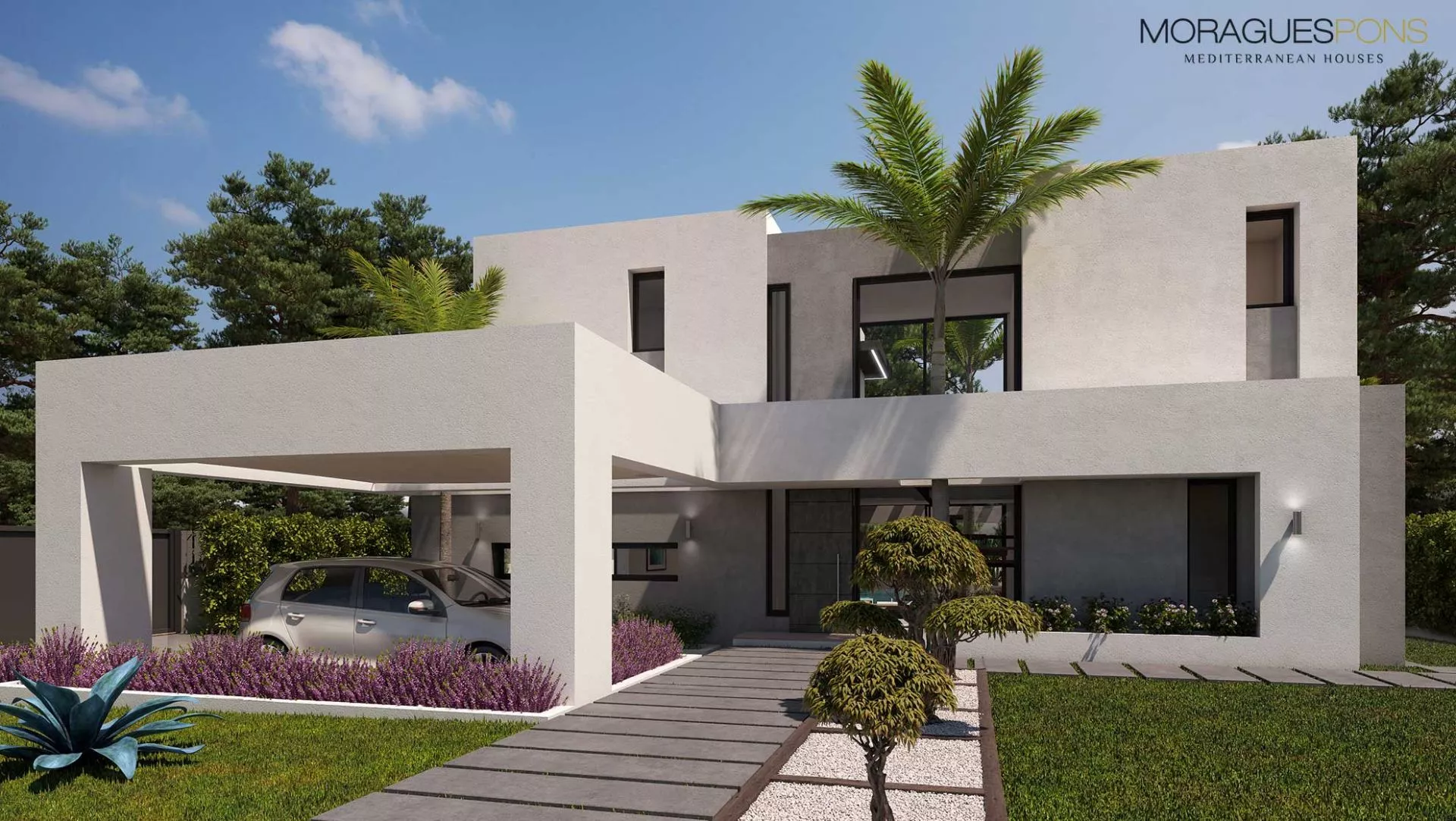 Villa de obra nueva en construcción en la Guardia - 4/6