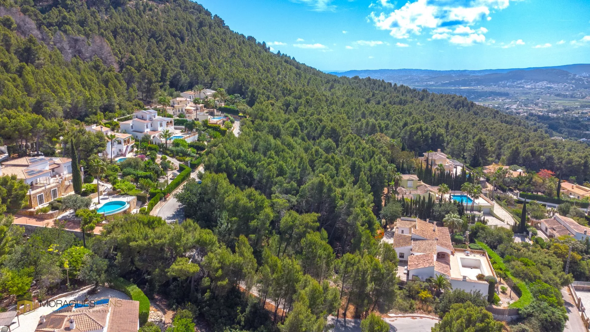 Stedelijke percelen in El Montgó Jávea met uitzicht op de vallei - 4/9