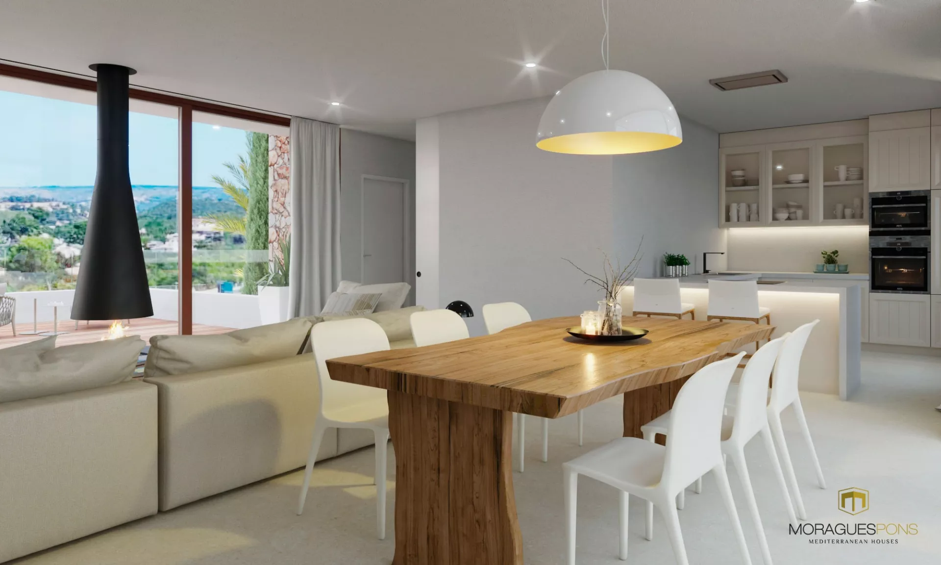 Bauprojekt: Mittelmeervilla mit Pool und Garten in Villes al Vent, Jávea - 5/10