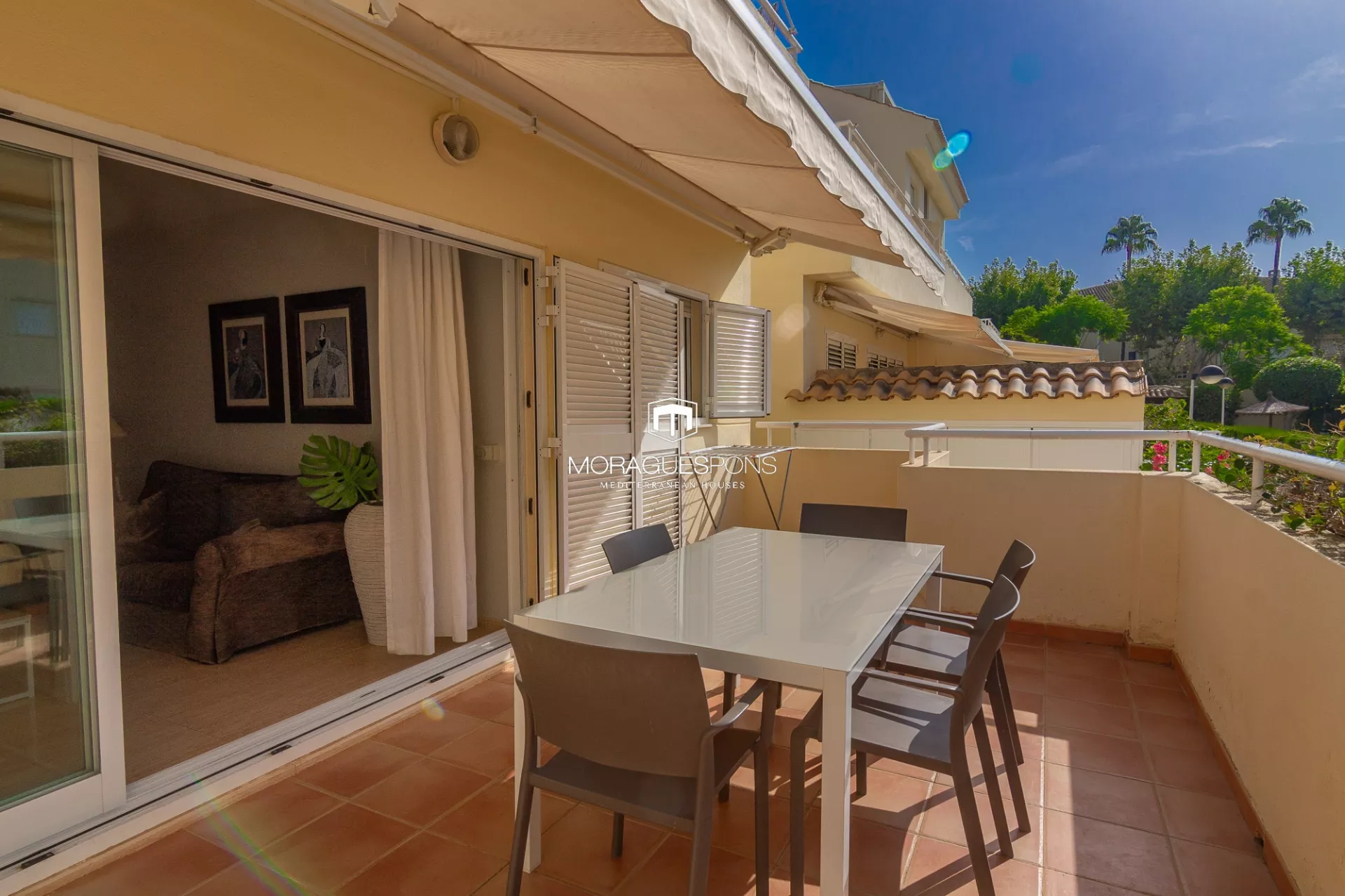 Ground floor apartment on Calle Génova – Seasonal rental from September to June