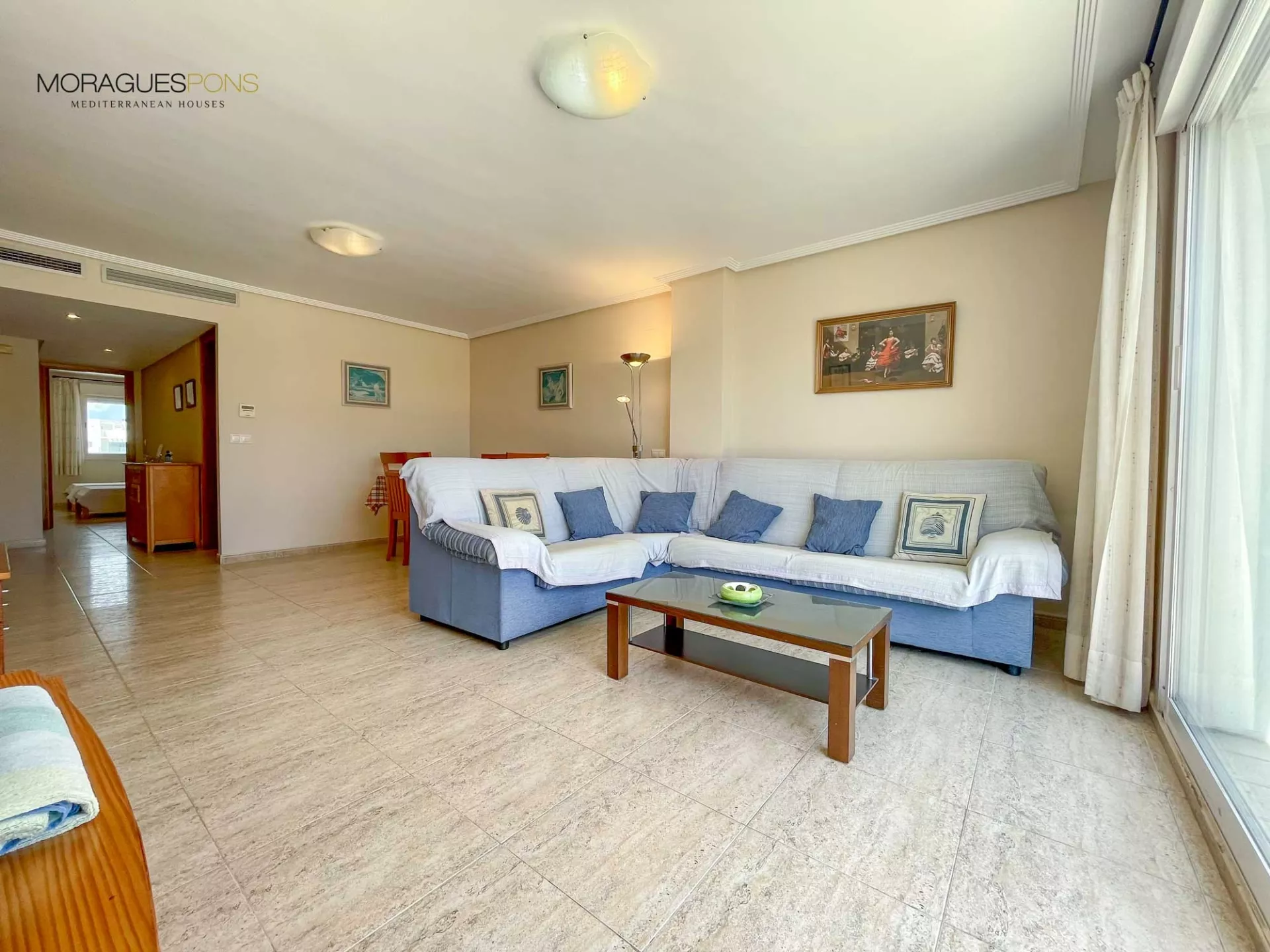 Apartamento de 2 dormitorios a 500m de la Playa del Arenal, Jávea. - 3/13