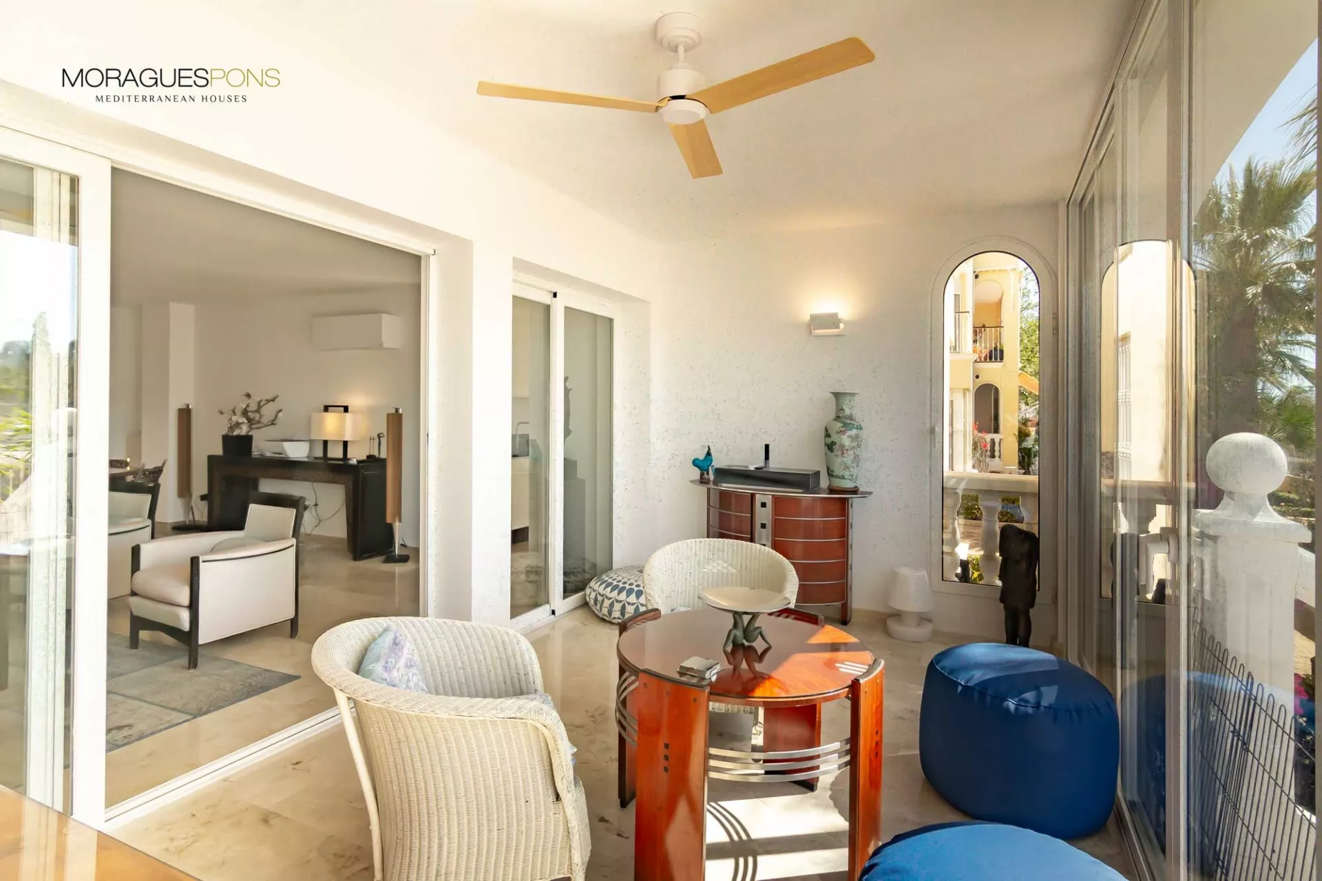 Newly refurbished ground floor apartment in the Port of Jávea at 450m from the Grava beach. - 5/16