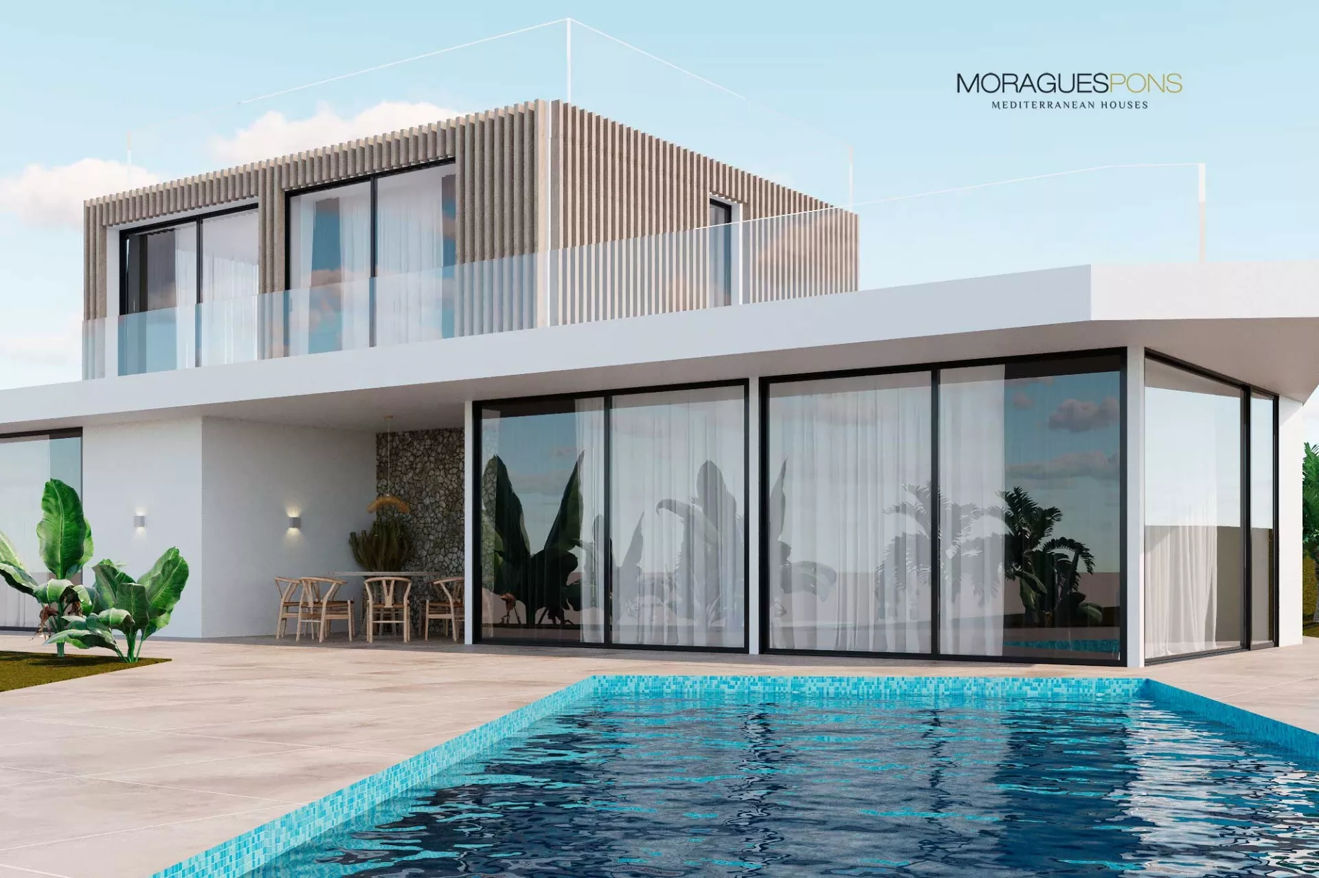 Villa under construction in Cap Marti-Tosalet - 1/6