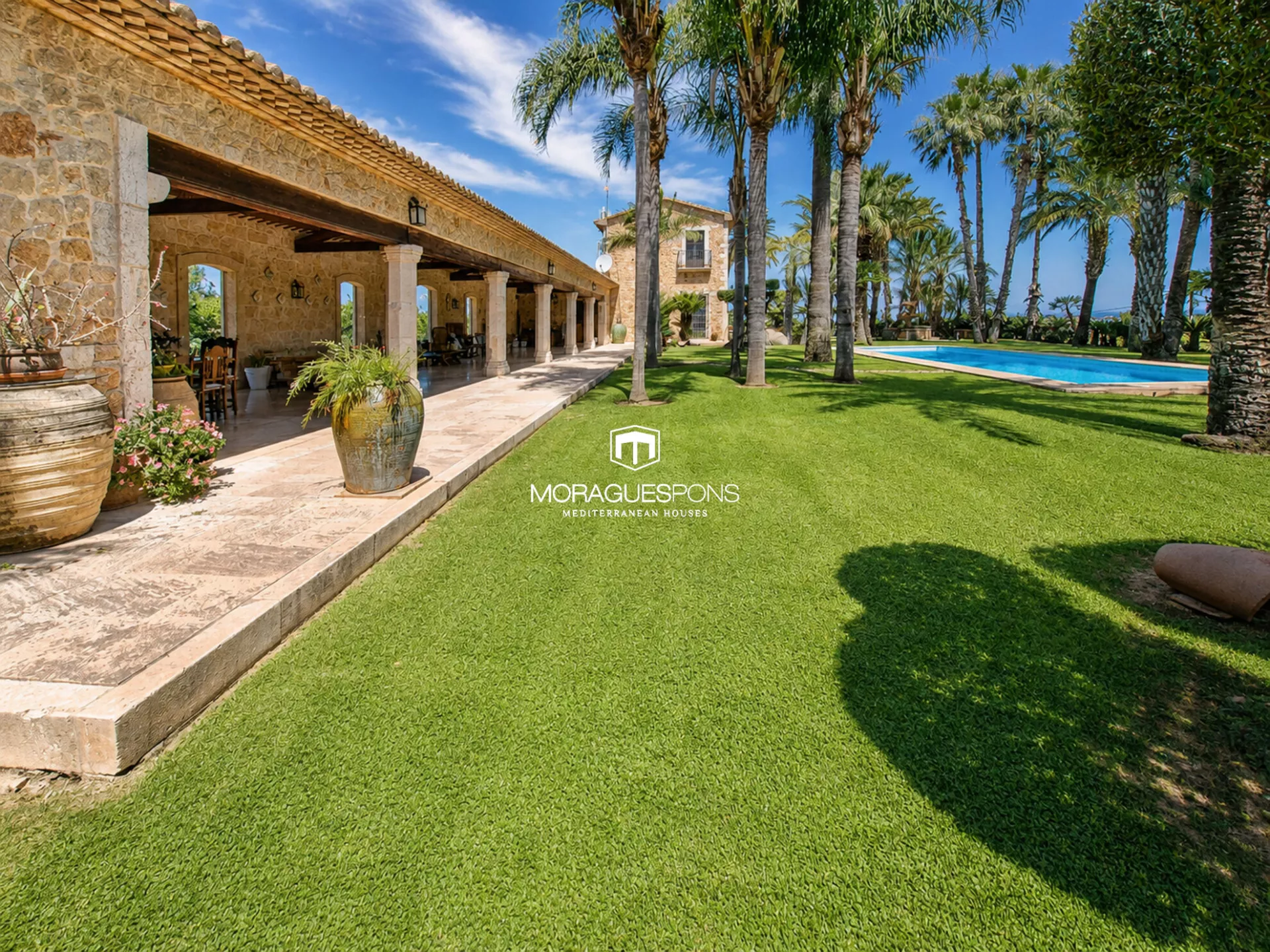 Finca mediterránea con alma antigua, privacidad y vistas al mar en La Xara - 3/56