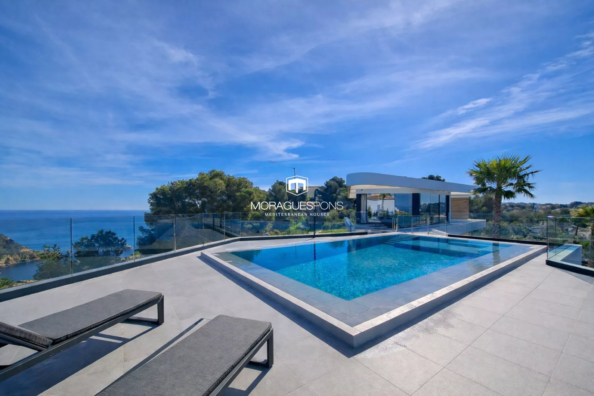 Luxury villa with sea views and views of Portitxol Island in Jávea - 4/40