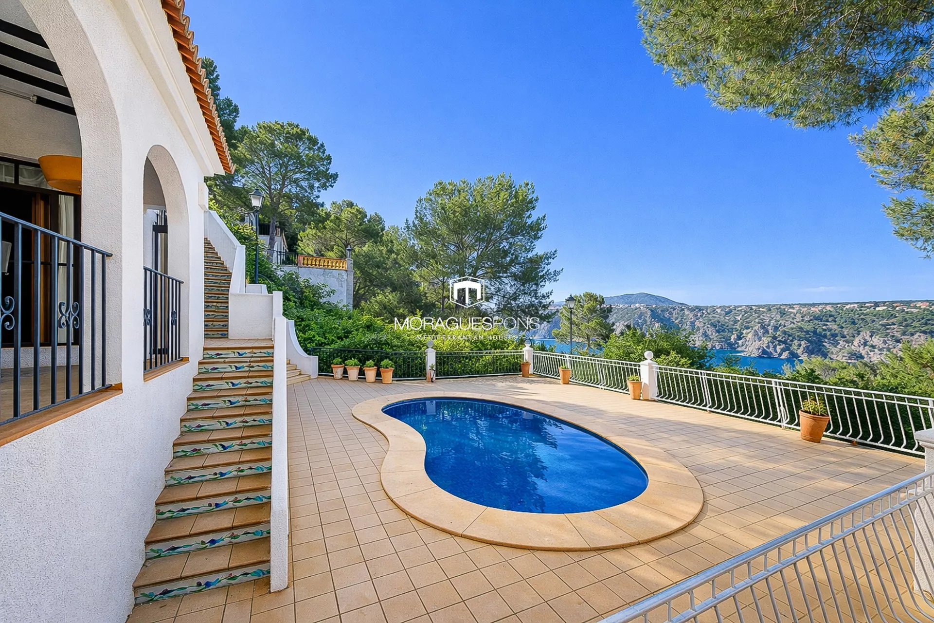 Villa zum Verkauf in Torre Ambolo, Jávea mit Meerblick - 1/27