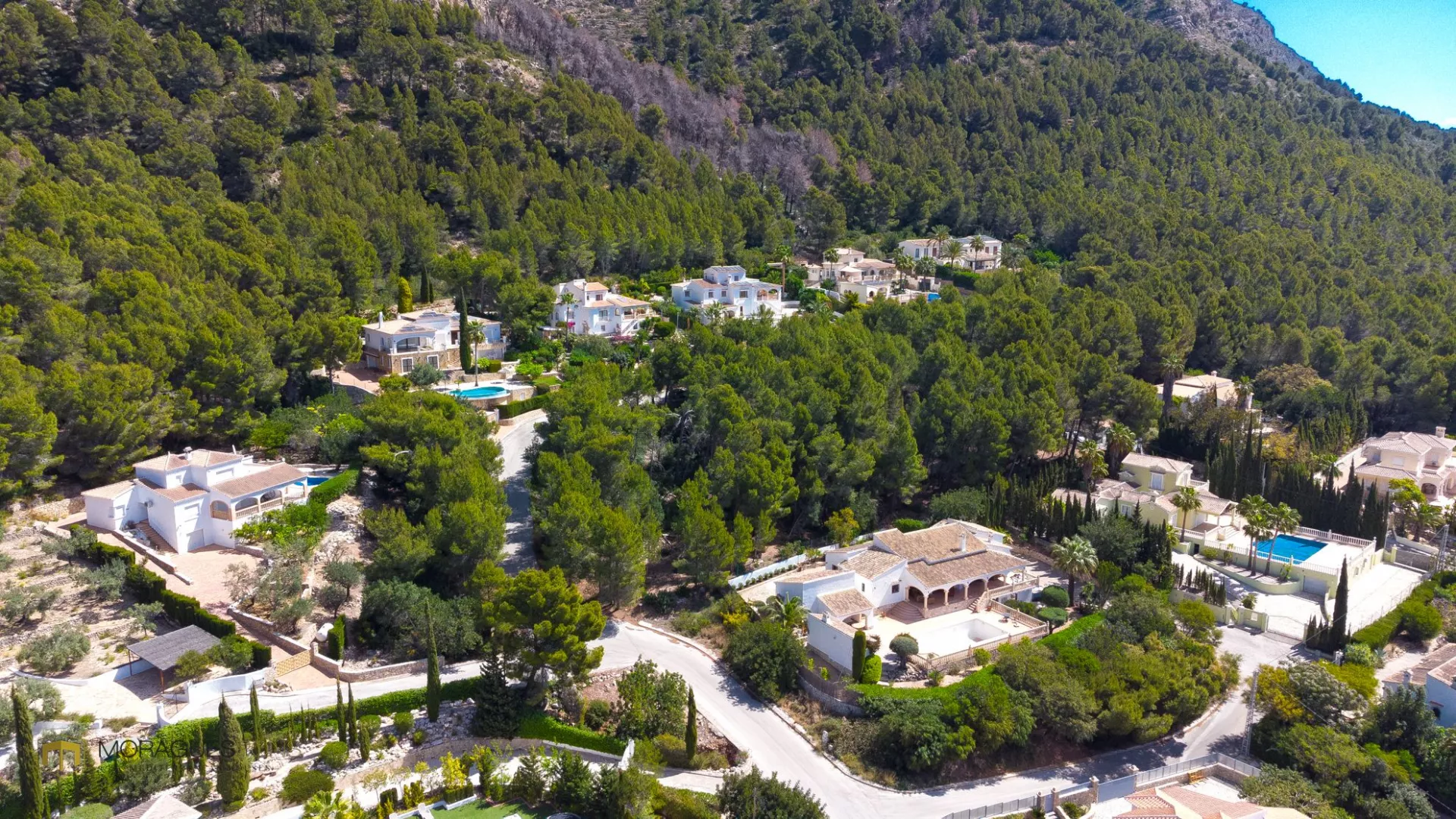 Ensemble de parcelles urbaines à El Montgó Jávea avec vue sur la vallée - 3/9