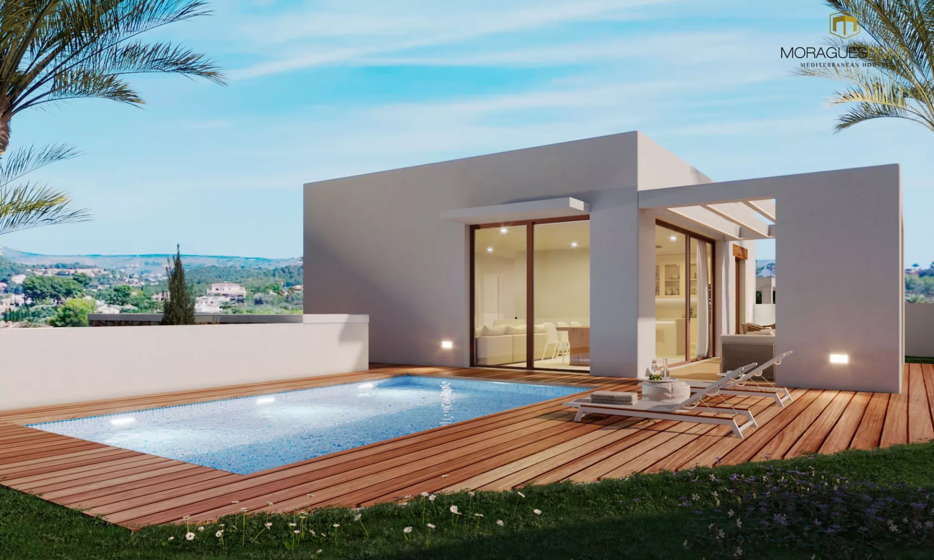 Projet de construction : Villa de style méditerranéen  à Villes al Vent, Jávea - 2/10